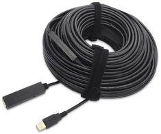 Kabelis USB Value Aktywny USB 2.0 30 m Juodas