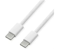 VALUE USB 2.0 Kabelis, Typ C-C, ST/ST, 60W, wei, 2 m