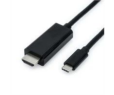 VALUE USB Typ C - HDMI Adapterkabel, 4K, ST/ST, 2 m