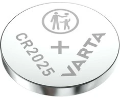 Batterie Knopfzelle CR2025 *Varta* 2 vnt.