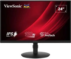 Monitorius ViewSonic VA2408-HDJ - 24 colių | IPS | FHD | 4 ms | 75 Hz