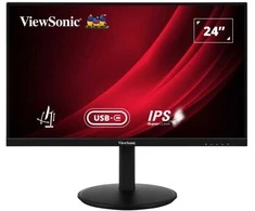 Monitorius ViewSonic VG2409-MHDU-2 - 24" | IPS | FHD | 4 ms | 100 Hz | USB-C. HDMI