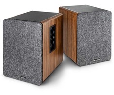 Kompiuterio kolonėlės Kolumna Wavemaster BASE 2.0 Bluetooth wood/pilka retail