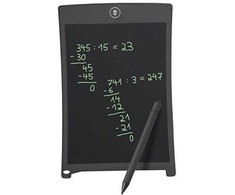 WEDO LCD rašymo lenta su rašikliu, 8,5 colių LCD ekranas su baterija