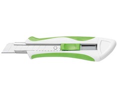 WEDO pjaustyklė „Comfortline“ minkšta, 18 mm, žalia, su 2 baltomis geležtėmis