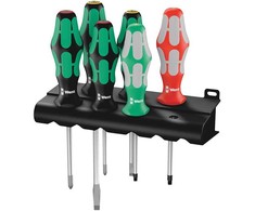 Wera Wera 334/368/6 Rack – atsuktuvų rinkinys