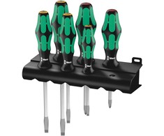 Wera 334 SK/6 stovo atsuktuvų rinkinys Kraftform Plus Lasertip
