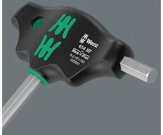 Wera Atsuktuvų rinkinys HEX PLUS profiliui W 454/5 HF SHK SET 1, 5 vnt.