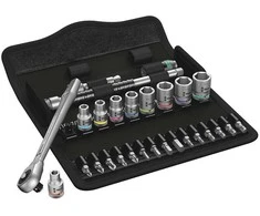 Įrankių rinkinys Wera 8100 SA 10 Zyklop Metal Push 28 el. (05004020001)
