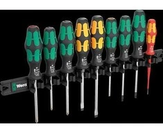 Rinkinys Wera įrankiai Wera 9650 magnetinė juostelė Kraftform atsuktuvų rinkinys, 9 vnt