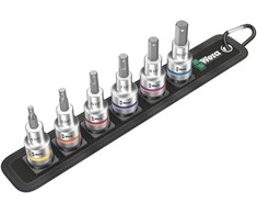 WERA Belt C 2 Zyklop Bit lizdų rinkinys šešiakampis lizdas w. laikydamas f.
