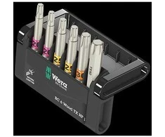Wera Rinkinys BIT-CHECK 6 TX UNIVERSAL 1, 6CZ.