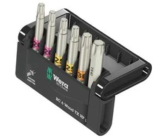 Wera Rinkinys BIT-CHECK 6 TX UNIVERSAL 1, 6CZ.