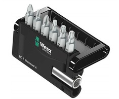 Wera Rinkinys Bit-Check 7 Universal 4 + uchwyt universalus (05135810001)