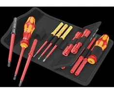Atsuktuvų komplektas Wera Kraftform Kompakt VDE 18 Universal 2 Tool Finder; 18 vnt.