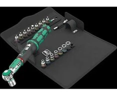 Wera „Safe-Torque“ sukimo momento raktas 1/4 colio, 2–12 Nm, 20 vnt.