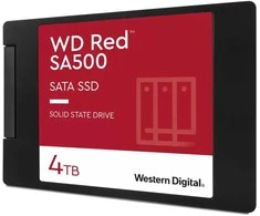 Sandisk WD Raudona SA500 SSD 4TB