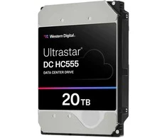 Sandisk HDD Server WD/HGST ULTRASTAR DC HC555 (3.5’’, 20TB, 512MB, 7200RPM, SATA 6Gb/s, 512E SE NP3) SKU: 0B48724