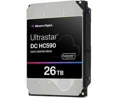 Sandisk HDD Server WD/HGST ULTRASTAR DC HC590 (3.5’’, 24TB, 512MB, 7200RPM, SATA 6Gb/s, 512E SE NP3) SKU: 0F65684