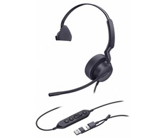 Yealink ausinės UH42 Mono UC USB-C/A