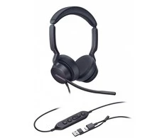 Yealink Ausinės UH46 Dual UC USB-C/A