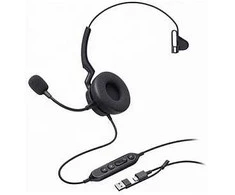 Yealink Ausinės UH46 Mono USB-C/A