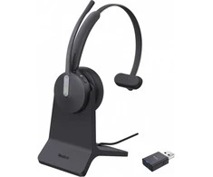 Yealink Dect Ausinės WH64 Hybrid Mono su Charging Stovas Teams
