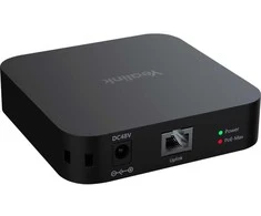 Šakotuvas Yealink RCH40 E2, Gigabito eternetas, 10/100/1000, IEEE 802.3af, IEEE 802.3at, Juoda, PoE-Max, Maitinimas, DC, PoE