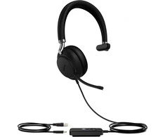Yealink UH38 Mono Microsoft Teams-W/O BAT USB-A USB-Ausinės