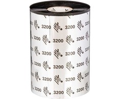 Zebra 3200 Wax/Resin - Zebra 2746e - Thermal transfer - Juodas - 300 m - 2.5 cm - 110mm x 300m
