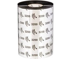 Šilumos perdavimo juosta Zebra 03200BK06030 Juoda 60 mm x 300 m (6 vnt.)