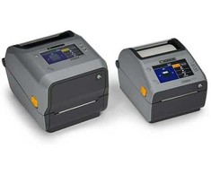 Spausdintuvas Zebra ZD621, Tiesioginis terminis, 203 x 203 DPI, 203 mm/sek., Laidinis ir belaidis, Pilkas