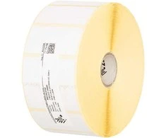 Zebra Z-Select 2000D - Permanenter Klebstoff - Oberseite beschichtet - perforiert - hochweiß - 57 x