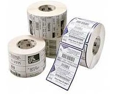 Zebra Z-Select 2000T - Papier - matt - permanenter Acrylklebstoff - beschichtet