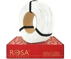 3D plastikas ASA baltas 1.75mm 1kg refill pakuotė Rosa3D