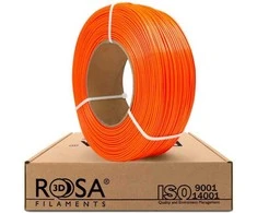 3D plastikas PET-G 1.75mm 1kg refill pakuotėRosa3D - Juicy Oranžinis