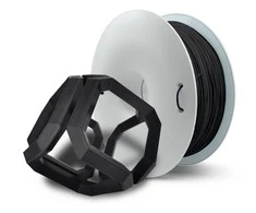 3D spausdinimo medžiaga R PLA iš 100% perdirbto plastiko antracito spalva 1.75mm 0.85kg Fiberlogy