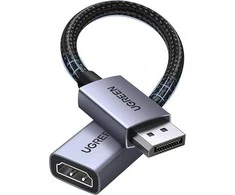 Adapteris DisplayPort kištukas HDMI lizdas 4K@30Hz 0.2m DP133 UGREEN