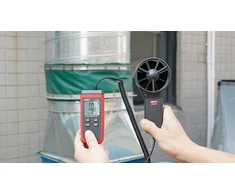 Anemometras su temperatūros indikacija 0.4~30m/s, -10~50℃ UNI-T