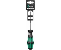 Atsuktuvas Pozidriv Wera Kraftfrom Plus 350, lazerinis antgalis, PH 2 x 100 mm, lizdinė plokštelė