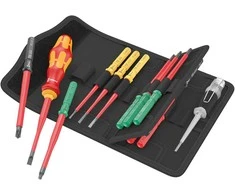 Atsuktuvų rinkinys (16 vnt) elektrikams VDE 1000V 006608 Wera
