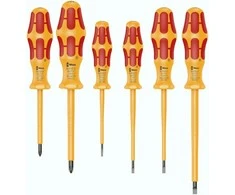 Atsuktuvų rinkinys elektrikui Kraftform Comfort 1060 i/1062 i/6 VDE, 051575 Wera