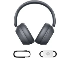 Baseus Belaidės Bluetooth 5.3 ausinės Bass 35 Max su mikrofonu, pilkos