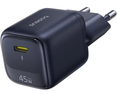 Baseus Sieninis įkroviklis EnerFill FN22 45W USB-C QC PD, juodas