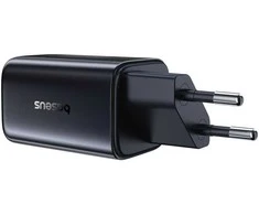 Baseus Sieninis įkroviklis PicoGo AE11 67W USB-A + 2xUSB-C QC PD, juodas