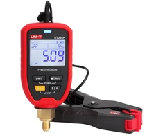 Belaidis slėgio matuoklis su T matavimo replėmis,-1 to 60b, ±0.5%FS, -50℃~＋150℃, Bluetooth, UNI-T