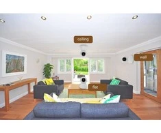 Wi-Fi kamera, 1080P, 5V DC, valdoma PTZ 360°, juoda, TUYA, WOOX