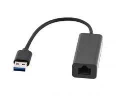 Cabletech Išorinė tinklo plokštė USB 3.0 RJ45 Gigabit 10/100/1000Mbit/s