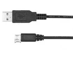 Kruger &amp; Matz USB - micro USB kabelis 1m Juodas