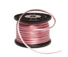Cabletech Laidas kolonėlėms 2x0.75mm² skaidrus, OFC varinis